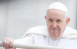 Papst Franziskus am 8. März 2023. / Daniel Ibáñez / CNA