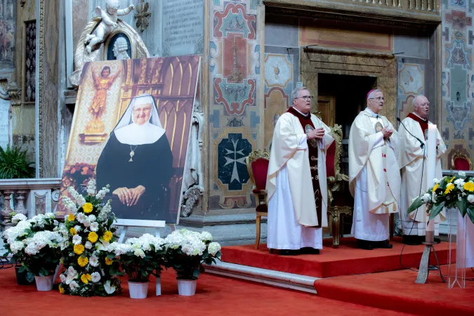 Feierliche Messe in Rom zum 100. Jahrestag der Geburt von Mutter Angelica, 20. April 2023.