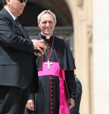 Der Präfekt des Päpstlichen Hauses, Erzbischof Georg Gänswein, am 23. Mai 2018