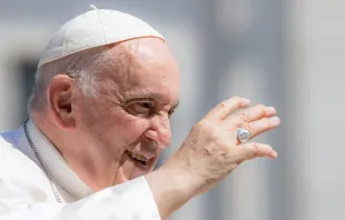 Papst Franziskus am morgen des 7. Juni 2023, kurz vor seiner Operation / Daniel Ibáñez / CNA Deutsch