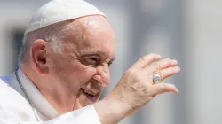Papst Franziskus am morgen des 7. Juni 2023, kurz vor seiner Operation / Daniel Ibáñez / CNA Deutsch