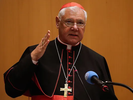 "Erneuerung gibt es nur durch Jesus Christus": Kardinal Gerhard Ludwig Müller beim Symposium der Ratzinger-Schülerkreise am 28. September 2019 in Rom. 