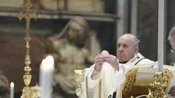 Dreikönigstag im Petersdom: Papst Franziskus feiert die heilige Messe am Hochfest Epiphanie, 6. Januar 2021. / Vatican Media