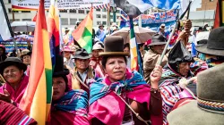 Politische Kundgebung in La Paz im Jahr 2018 / Martin Steffen/Adveniat