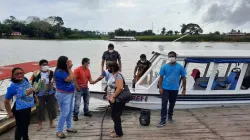 Das neue Boot „Christo Rei“ für die Seelsorge-Arbeit in der Prälatur Itacoatiara  / Kirche in Not