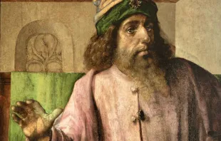 Aristoteles in einem Portrait von Justus van Gent, um 1476. / Wikimedia (CC0) 
