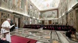 Ansprache des Papstes in der Sala Clementina am 31. Oktober 2019 / Vatican Media / CNA Deutsch