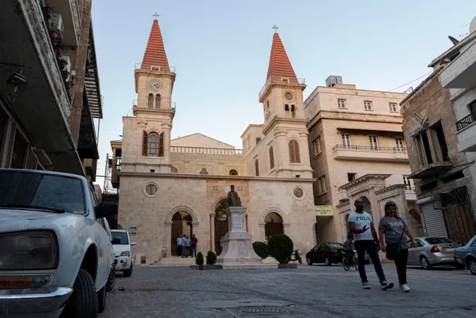 Die mit Hilfe von „Kirche in Not“ wiederaufgebaute maronitische Kathedrale St. Elias in Aleppo/Syrien. 