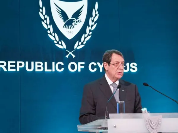 Der Präsident Zyperns, Nikos Anastasiadis