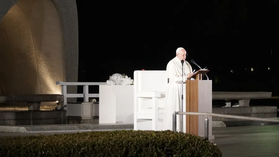 Der Papst in Hiroshima am 24. November 2019