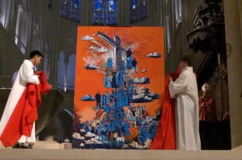 Seligsprechung in der Pariser Kathedrale Notre-Dame / Screenshot von YouTube