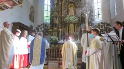 Weihegebet in Maria Beinberg  / Viktoria Zäch / Bistum Augsburg