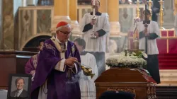 Die Requiem-Messe für Sir David Amess in der Kathedrale von Westminster, London, England, 23. November 2021. / Mazur/cbcew.org.uk
