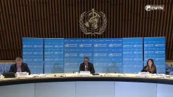 Pressekonferenz der Weltgesundheitsorganisation (WHO) / Screenshot