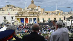 Papst Franziskus am 2. April 2022 in Malta. / Vatican Media