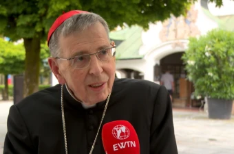 Kardinal Kurt Koch im Interview mit EWTN News. / EWTN News