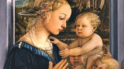 Madonna mit Kind von Fra Filippo Lippi (Ausschnitt), entstanden Mitte des 15. Jahrhunderts. / Gemeinfrei