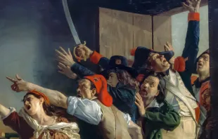 Szene der Französischen Revolution: Ausschnitt eines Gemäldes von Jean-Joseph Weerts des Jahres 1880 / Wikimedia (CC0)
