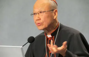 Kardinal John Tong Hon  / Matthew Rarey / CNA Deutsch