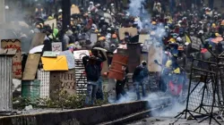 Unruhen in Quito (Ecuador) am 24. Juni 2022 / Martin Bernetti/AFP via Getty Images