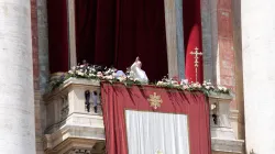 Papst Franziskus am Ostersonntag, 16. April 2017. / CNA/Lucia Ballester