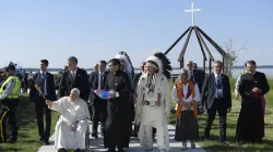 Papst Franziskus, Lac Ste. Anne, Kanada, 26. Juli 2022 / Vatican Media