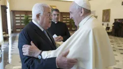 Audienz von Papst Franziskus und Mahmud Abbas / Vatican Media 