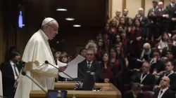 Papst Franziskus spricht anlässlich des 25-jährigen Jubiläums des Katechismus der Katholischen Kirche  / L'Osservatore Romano