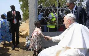 Papst Franziskus im Südsudan am 4. Februar 2023 / Vatican Media