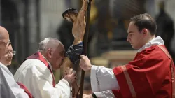 Karfreitagsliturgie mit Papst Franziskus am 7. April 2023 / Vatican Media