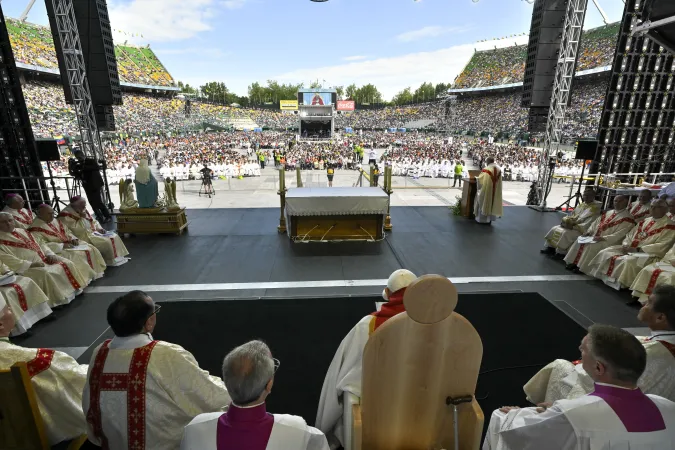 Papst Franziskus, Commonwealth Stadium, Edmonton, Kanada, 26. Juli 2022