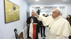 Papst Franziskus im Haus der Barmherzigkeit in der Mongolei am 4. September 2023 / Vatican Media