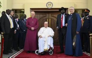 Papst Franziskus am 3. Februar 2023 im Südsudan / Vatican Media