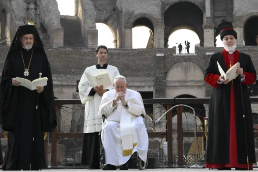 Interreliöser Friedensappell mit Papst Franziskus, 25. Oktober 2022 / Vatican Media