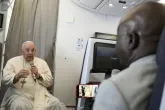 Papst Franziskus äußert sich auf Rückflug aus dem Südsudan erneut zum Thema Homosexualität