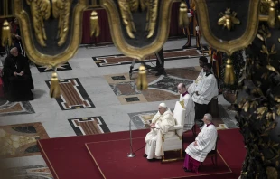 Papst Franziskus am 1. Februar 2025 / Vatican Media