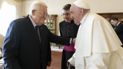 Papst Franziskus mit Mahmud Abbas / Vatican Media