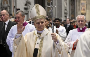 Papst Leo XIV. mit neuem Hirtenstab / Vatican Media