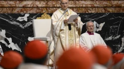 Papst Leo mit Kardinälen / Vatican Media