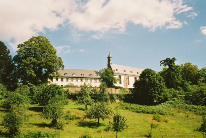 Die Abtei Neuburg in Heidelberg-Ziegelhausen
