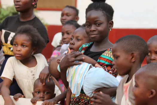 Jugendliche in Bangui beim Besuch von Papst Franziskus am 29. November 2015 / CNA/Martha Calderon
