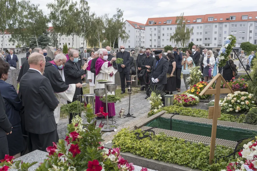 Beerdigung von Monsignore Georg Ratzinger am 8. Juli 2020 in Regensburg