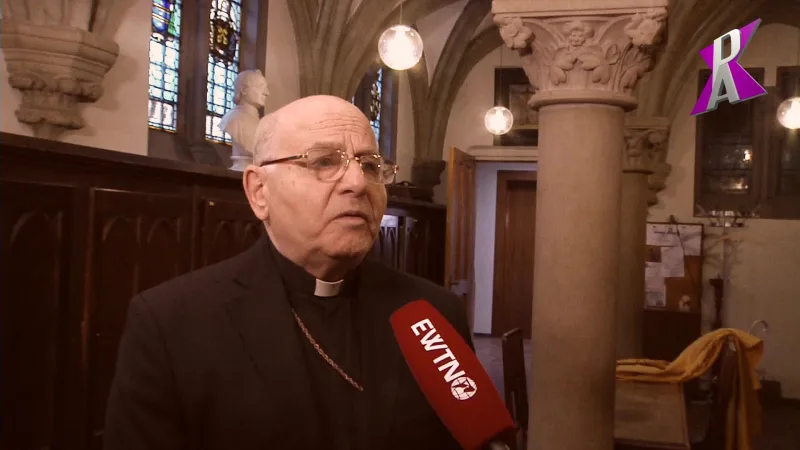 Erzbischof Jean-Clément Jeanbart der Griechisch-Katholischen Erzdiözese Aleppo im Interview mit EWTN.TV