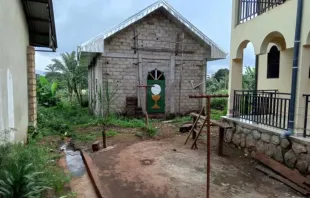 Im Bau befindliche Anbetungskapelle im kamerunischen Alamatu / Ayuni Emmanuel