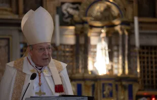 Kardinal George Pell am 13. Mai 2021 in Rom / Daniel Ibanez / CNA Deutsch 