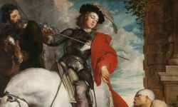 Der heilige Martin teilt seinen Mantel von Anthony van Dyck, um 1618 / Gemeinfrei