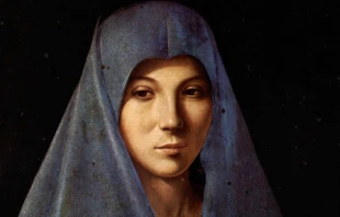 Maria (Detail) im berühmten Portrait von Antonello da Messina.
 / CNA/Wikimedia