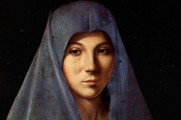 Maria (Detail) im berühmten Portrait von Antonello da Messina.
 / CNA/Wikimedia
