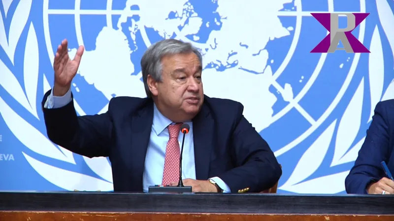 UN-Flüchtlingskommissar Antonio Guterres 
