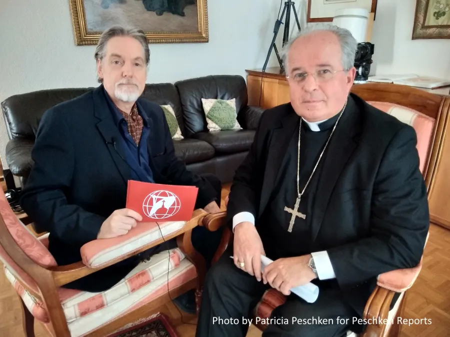 Erzbischof Jurkovic im EWTN-Gespräch mit Christian Peschken.
